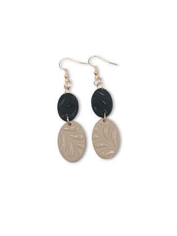 Oval Drop Earrings